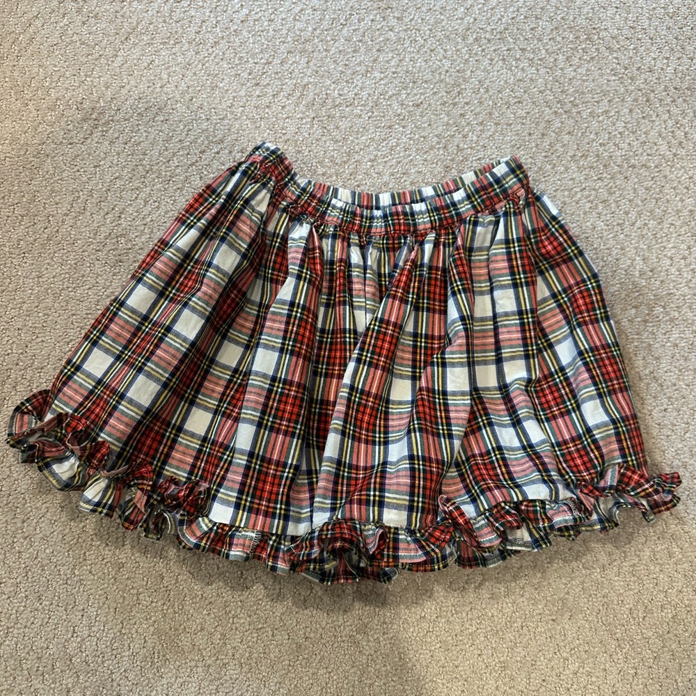 JCrew plaid skirt